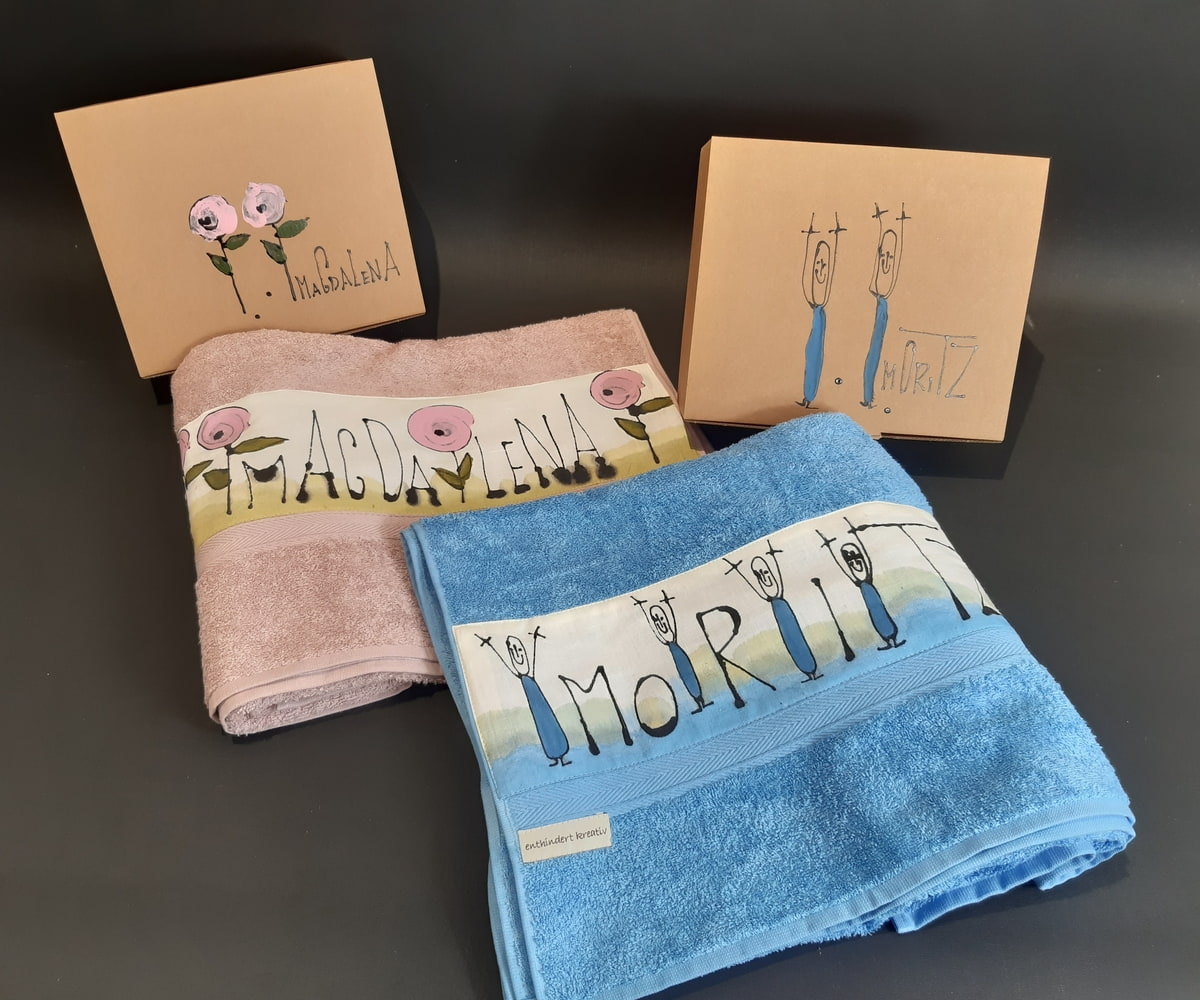 Personalisiertes Frotteetuch SET